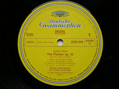 HOLST: THE PLANETS   KARAJAN / BERLIN PHILHARMONIC   2532 019