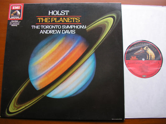 HOLST: THE PLANETS   DAVIS / TORONTO SYMPHONY ORCHESTRA   EL 27 0429