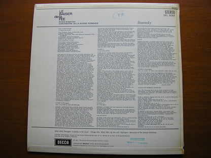 STRAVINSKY: LE BAISER DE LA FEE    ANSERMET / SUISSE ROMANDE   SXL 6066