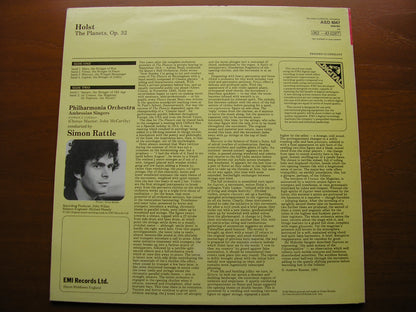 HOLST: THE PLANETS   SIMON RATTLE / PHILHARMONIA   ASD 4047