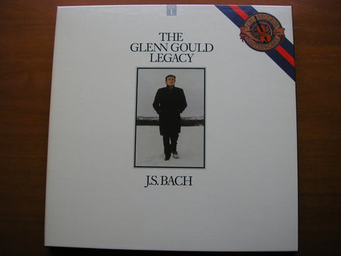 THE GLENN GOULD LEGACY: BACH Goldberg Variations / English Suite / French Suite / Concerto BWV 1052   GLENN GOULD    4 LP    CBS 79358