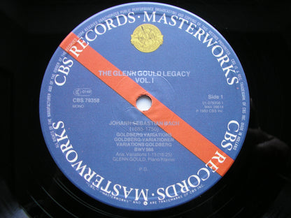 THE GLENN GOULD LEGACY: BACH Goldberg Variations / English Suite / French Suite / Concerto BWV 1052   GLENN GOULD    4 LP    CBS 79358