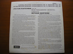 GRIEG & SCHUMANN: PIANO CONCERTOS   KATCHEN / ISRAEL PHILHARMONIC ORCHESTRA / KERTESZ   SXL 6028