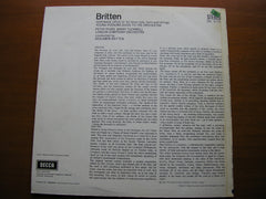 BRITTEN: SERENADE / YOUNG PERSON'S GUIDE   PEARS / TUCKWELL / LONDON SYMPHONY / BRITTEN    SXL 6110