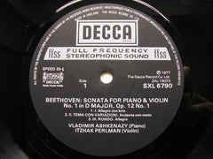 BEETHOVEN: THE COMPLETE SONATAS FOR VIOLIN & PIANO   PERLMAN / ASHKENAZY  5LP