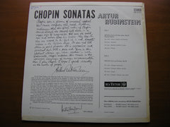 CHOPIN: PIANO SONATAS Nos. 2 & 3     ARTUR RUBINSTEIN    SB 2151