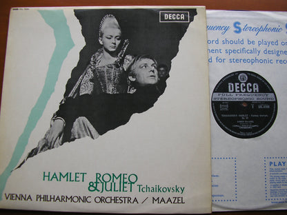 TCHAIKOVSKY: ROMEO & JULIET / HAMLET    MAAZEL / VIENNA PHILHARMONIC   SXL 6206