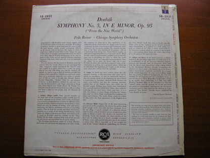 DVORAK: SYMPHONY No. 9 'New World'    REINER / CHICAGO SYMPHONY   SB 2031