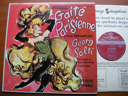 OFFENBACH: GAITE PARISIENNE / GOUNOD: FAUST Ballet Music    SOLTI / OROHCG       CS 6216