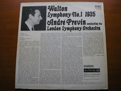 WALTON: SYMPHONY No. 1    PREVIN / LONDON SYMPHONY    SB 6691