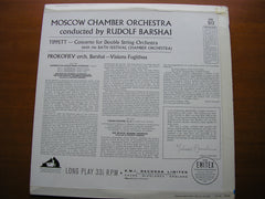 TIPPETT: CONCERTO FOR DOUBLE STRING ORCHESTRA / PROKOFIEV: VISIONS FUGITIVES     BARSHAI / MCO / BFO      ASD  512