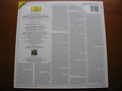 DVORAK: SYMPHONY No. 9 'New World' / SMETANA: The Moldau   KARAJAN / VIENNA PHILHARMONIC   415 509
