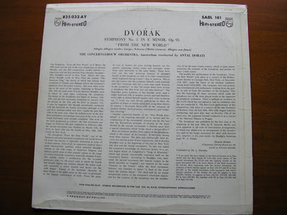 DVORAK: SYMPHONY No. 9   DORATI / CONCERTGEBOUW ORCHESTRA   SABL 161