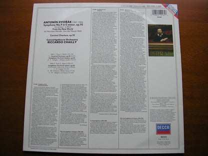 DVORAK: SYMPHONY No. 9 / OVERTURE CARNAVAL   CHAILLY / CONCERTGEBOUW ORCHESTRA   421 016