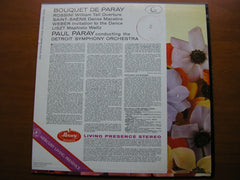 BOUQUET de PARAY: ROSSINI / WEBER / LISZT / SAINT-SAENS      PAUL PARAY / DETROIT SYMPHONY    SR 90203