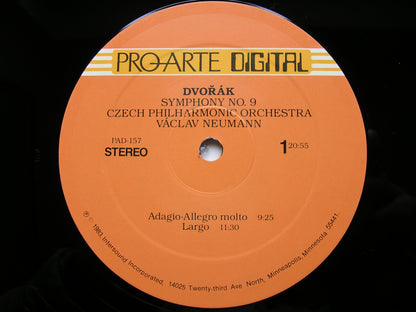 DVORAK: SYMPHONY NO. 9   NEUMAN / CZECH PHILHARMONIC   PAD 157