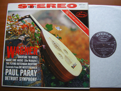 WAGNER: ORCHESTRAL MUSIC     PAUL PARAY / DETROIT SYMPHONY    AMS 16095