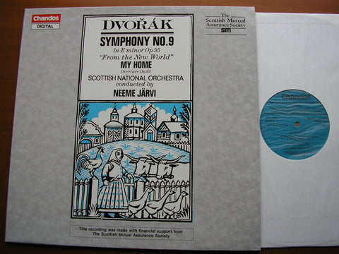 DVORAK: SYMPHONY No.9 / OVERTURE MY HOME   JARVI / SCOTTISH NATIONAL ORCHESTRA   ABRD 1220