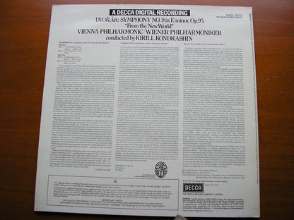DVORAK: SYMPHONY No. 9   KONDRASHIN / VIENNA PHILHARMONIC   SXDL 7510