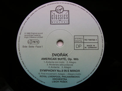 DVORAK: SYMPHONY No. 9 / AMERICAN SUITE  PESEK / ROYAL LIVERPOOL PHILHARMONIC   VC7 90723