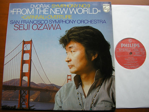 DVORAK: SYMPHONY No. 9 / OVERTURE CARNAVAL   OZAWA / SAN FRANCISCO SYMPHONY  9500 001