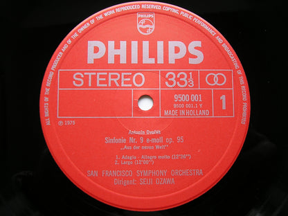 DVORAK: SYMPHONY No. 9 / OVERTURE CARNAVAL   OZAWA / SAN FRANCISCO SYMPHONY  9500 001