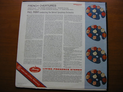 FRENCH OVERTURES: BOIELDIEU / THOMAS / ADAM / AUBER / HEROLD     PAUL PARAY / DETROIT SYMPHONY    SR 90247