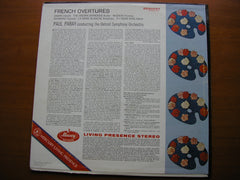 FRENCH OVERTURES: BOIELDIEU / THOMAS / ADAM / AUBER / HEROLD     PAUL PARAY / DETROIT SYMPHONY    SR 90247