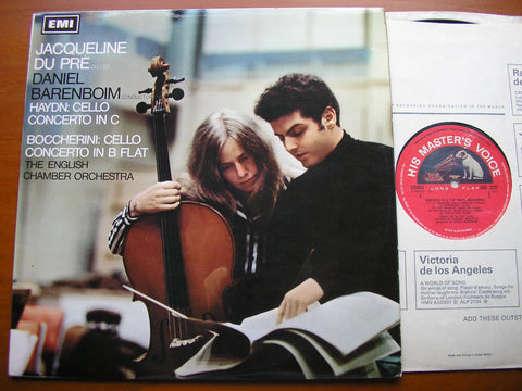 BOCCHERINI & HAYDN: CELLO CONCERTOS in B & C   DU PRE / ENGLISH CHAMBER ORCHESTRA / BARENBOIM   ASD 2331