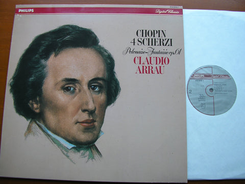 CHOPIN: FOUR SCHERZI / POLONAISE No. 7    CLAUDIO ARRAU   412 610