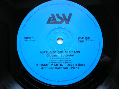 BOTTESINI: MUSIC FOR VIRTUOSO DOUBLE-BASS    MARTIN / HALSTEAD    ALH 939