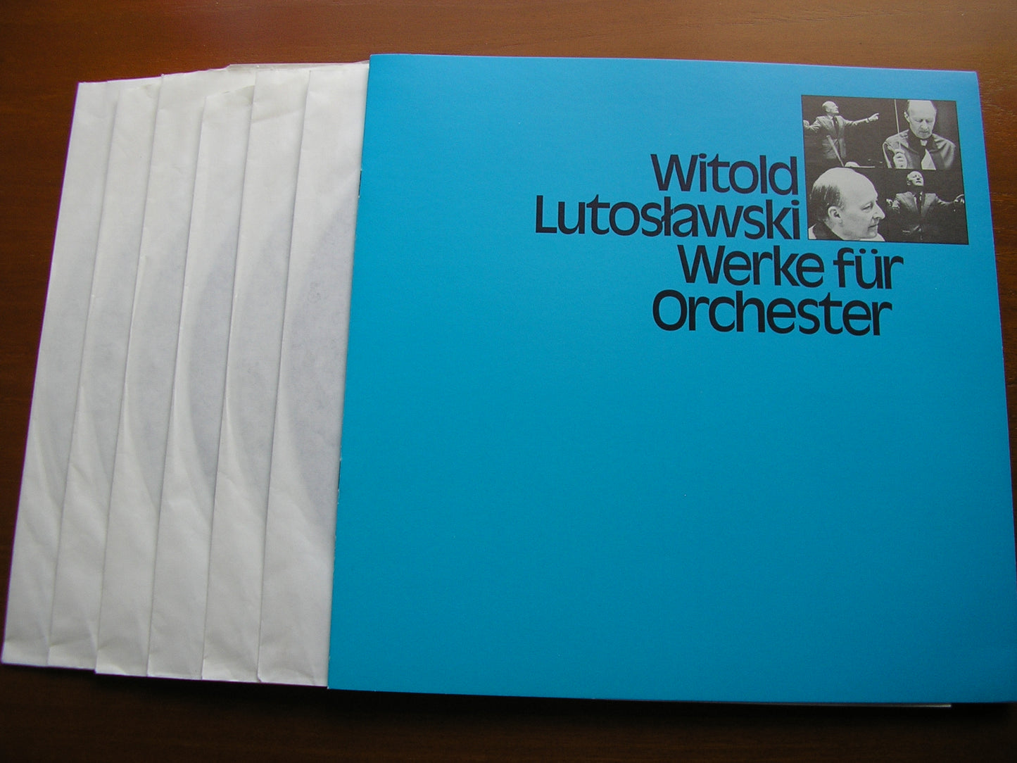LUTOSLAWSKI: ORCHESTRAL WORKS   POLISH RADIO SYMPHONY / POLISH CHAMBER ORCHESTRA / WITOLD LUTOSLAWSKI   1C 165 03231/6