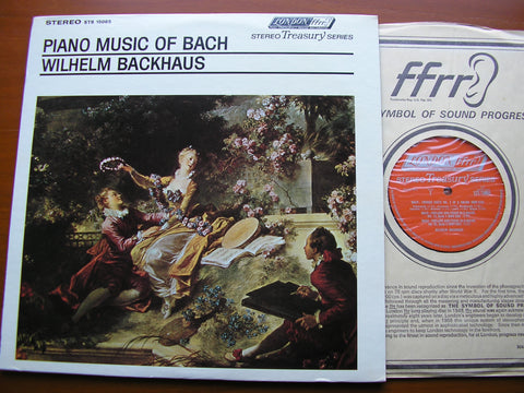 BACH: ENGLISH SUITE No. 6 / FRENCH SUITE No. 5 / PRELUDE & FUGUE Nos.15 & 39    BACKHAUS   STS 15065