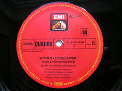 LUTOSLAWSKI: ORCHESTRAL WORKS   POLISH RADIO SYMPHONY / POLISH CHAMBER ORCHESTRA / WITOLD LUTOSLAWSKI   1C 165 03231/6