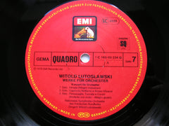LUTOSLAWSKI: ORCHESTRAL WORKS   POLISH RADIO SYMPHONY / POLISH CHAMBER ORCHESTRA / WITOLD LUTOSLAWSKI   1C 165 03231/6