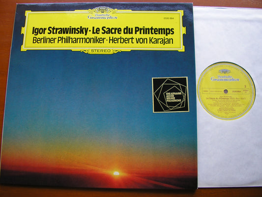 STRAVINSKY: THE RITE OF SPRING    KARAJAN / BERLIN PHILHARMONIC   2530 884