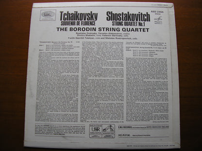 TCHAIKOVSKY: SOUVENIR DE FLORENCE / SHOSTAKOVICH: STRING QUARTET No. 1  THE BORODIN QUARTET / ROSTROPOVICH   ASD 2464