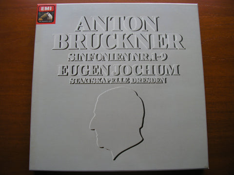 BRUCKNER: THE SYMPHONIES    EUGEN JOCHUM / STAATSKAPELLE DRESDEN   11LP   SLS 5252