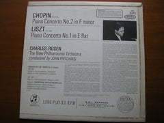 CHOPIN: PIANO CONCERTO No. 2 / LISZT: PIANO  CONCERTO No. 1     ROSEN / NEW PHILHARMONIA / PRITCHARD     SAX 5273