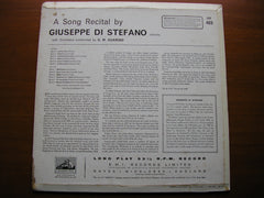 ITALIAN SONG RECITAL BY GIUSEPPE DI STEFANO    ASD 469