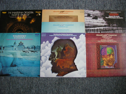 TCHAIKOVSKY: THE COMPLETE SYMPHONIES    ORMANDY / PHILADELPHIA   RCA  7LP