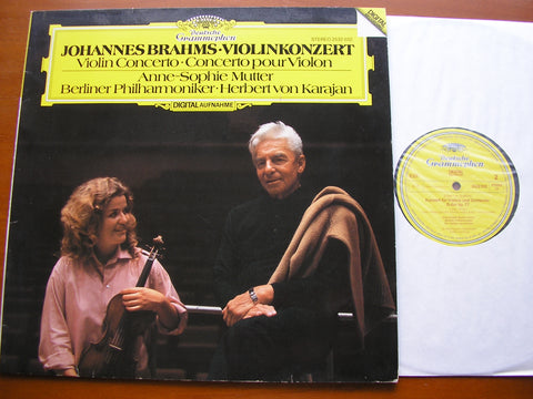 BRAHMS: VIOLIN CONCERTO   MUTTER / BERLIN PHILHARMONIC / KARAJAN   2532 032