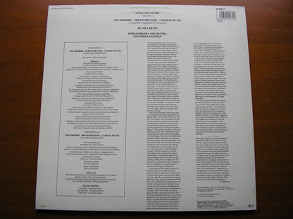 STRAVINSKY: THE FIREBIRD / JEU DE CARTES   SALONEN / PHILHARMONIA   M44917