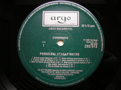 PERGOLESI: STABAT MATER / CONCERTINO ARMONICO No. 2   SOLOISTS / ARGO CHAMBER ORCHESTRA / GUEST   ZRG 913