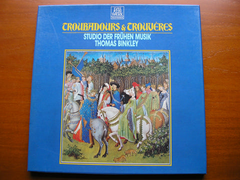 TROUBADOURS & TROUVERES   STUDIO DER FRUHEN MUSIK / BINKLEY   6.35519