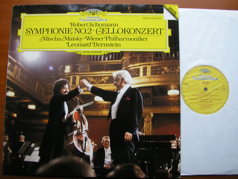 SCHUMANN: CELLO CONCERTO / SYMPHONY No. 2    MAISKY / VIENNA PHILHARMONIC / BERNSTEIN    419 190