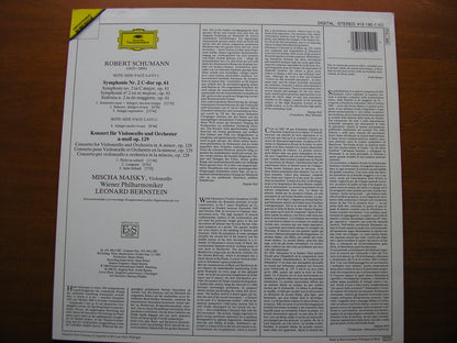 SCHUMANN: CELLO CONCERTO / SYMPHONY No. 2    MAISKY / VIENNA PHILHARMONIC / BERNSTEIN    419 190