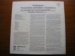 SCHUMANN: FRAUENLIEBE UND LEBEN / LIEDERKREIS Op. 24   SCHWARZKOPF / PARSONS    ASD 3037