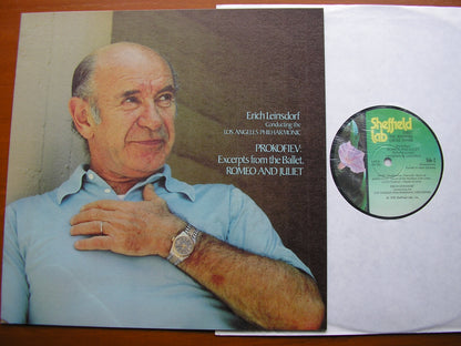 PROKOFIEV: ROMEO & JULIET Excerpts   LEINSDORF / LOS ANGELES PHILHARMONIC   LAB - 8