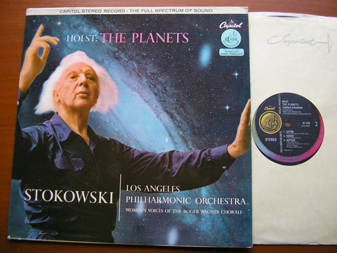 HOLST: THE PLANETS   STOKOWSKI / LOS ANGELES PHILHARMONIC ORCHESTRA   SP 8389